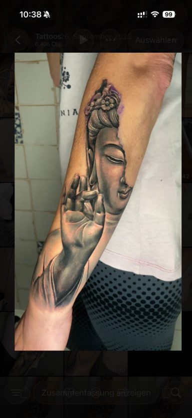 Tattoo von Anne Schwarte.